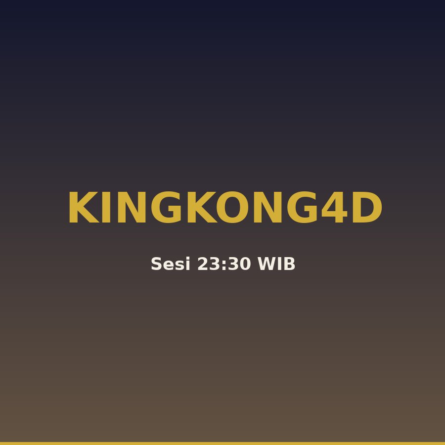 Kingkong4d Buku Mimpi 23 Hari Ini 2 Oktober 2026, Paito (04582)